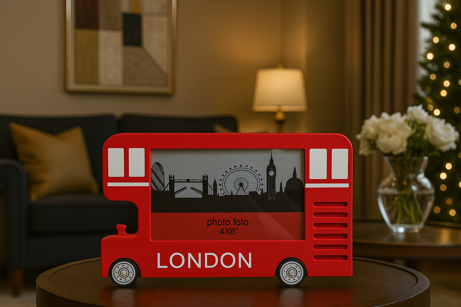 The London Bus Photo Frame
