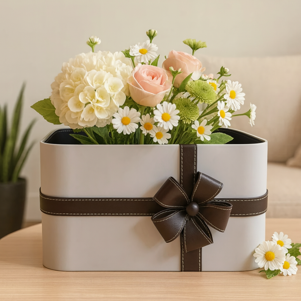 The Duchess Bow Accent Multi-Purpose Basket