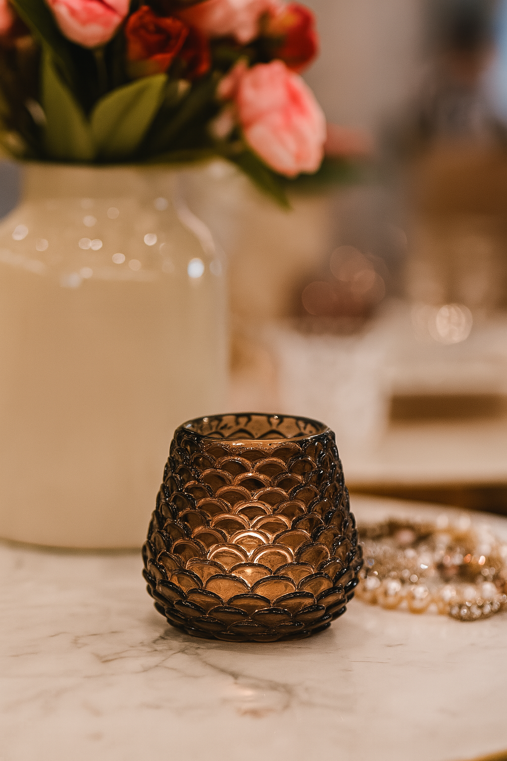 The Amber Grove Candle Holder