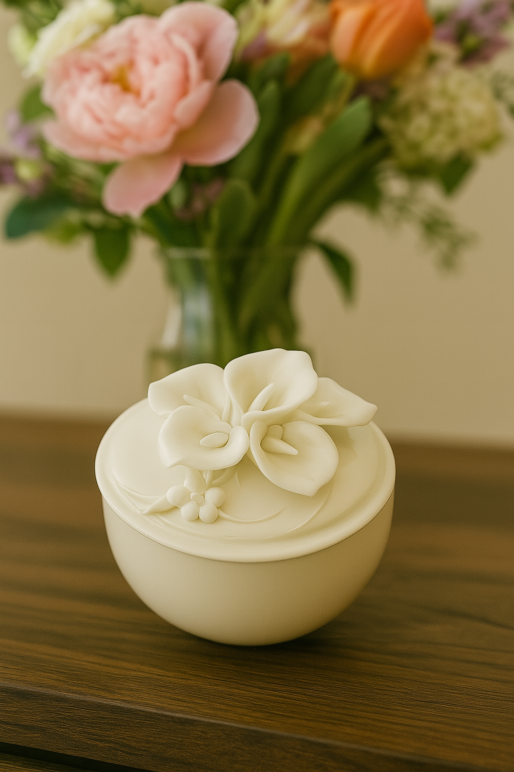 The Camellia Keepsake Jar