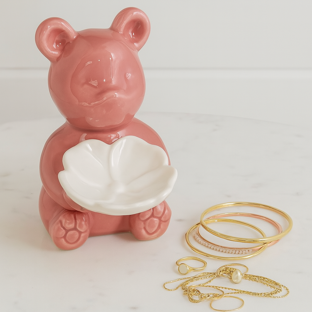 The Blossom Bear Trinket Holder