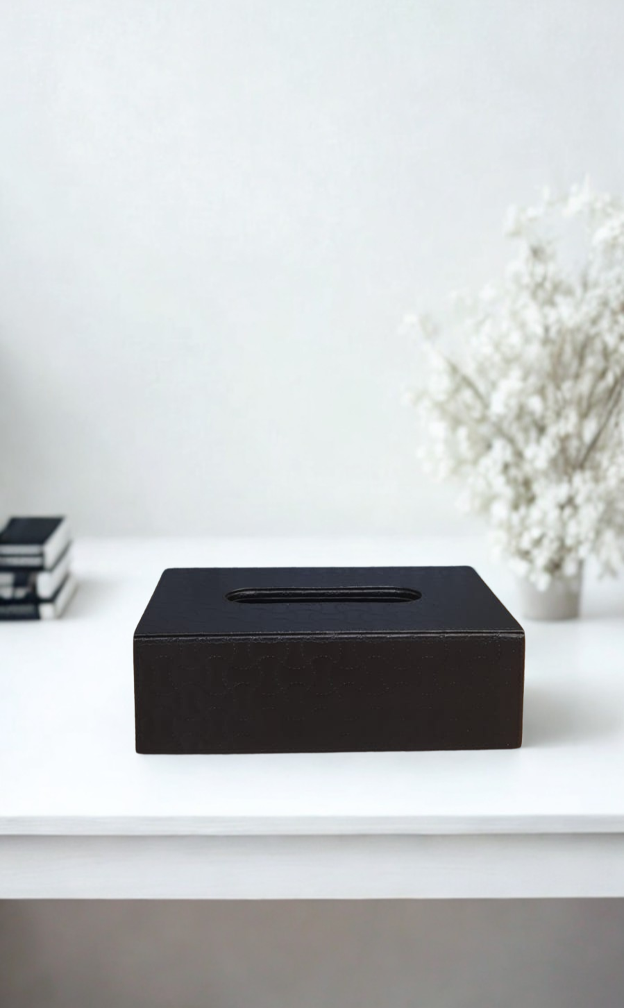 Balmoral Tissue Box - Black
