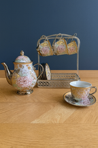 Sovereign Rose Tea Set - Yellow accents