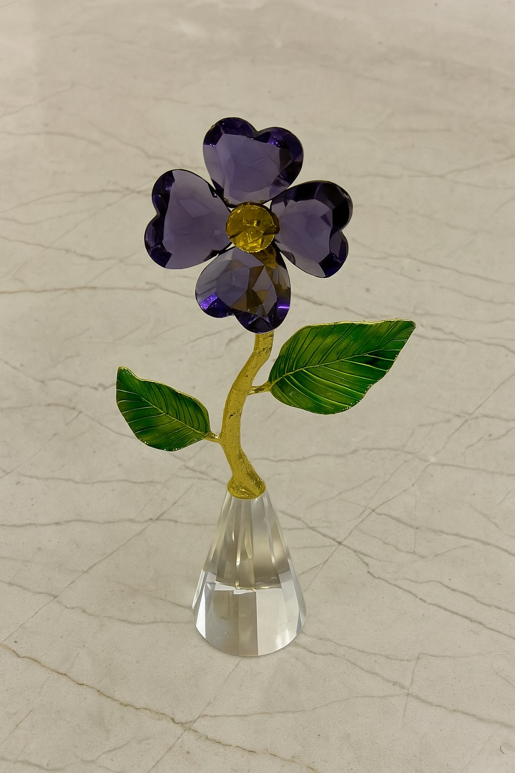 Eternal Amethyst Crystal Bloom