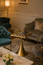 The Imperial Epoch Chess Table Set