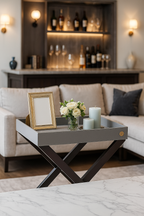 Kensington Grey Butler Tray Table