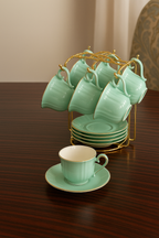 Heritage Charm Cup Set – Mint Green
