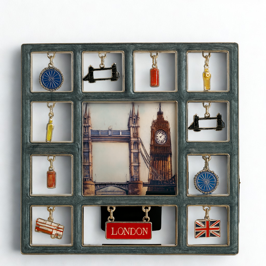 London Charms Photo Frame - 2 x 2