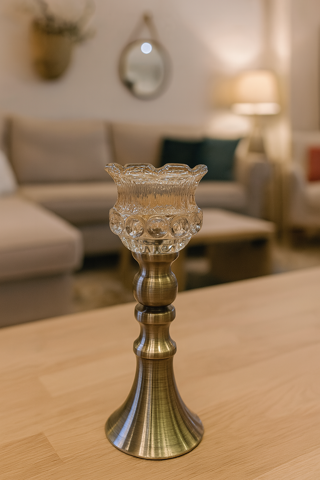 The Ashcroft Crown Candle Holder - Small