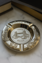 London Heritage Silver Ashtray