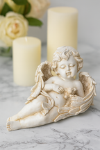 The Celestia Resting Cherub Figurine