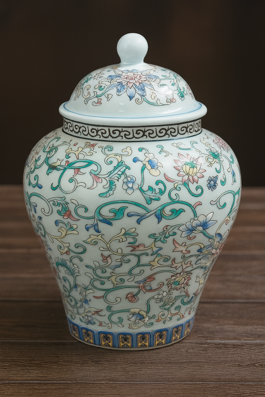 The Somerset Garden Temple Jar