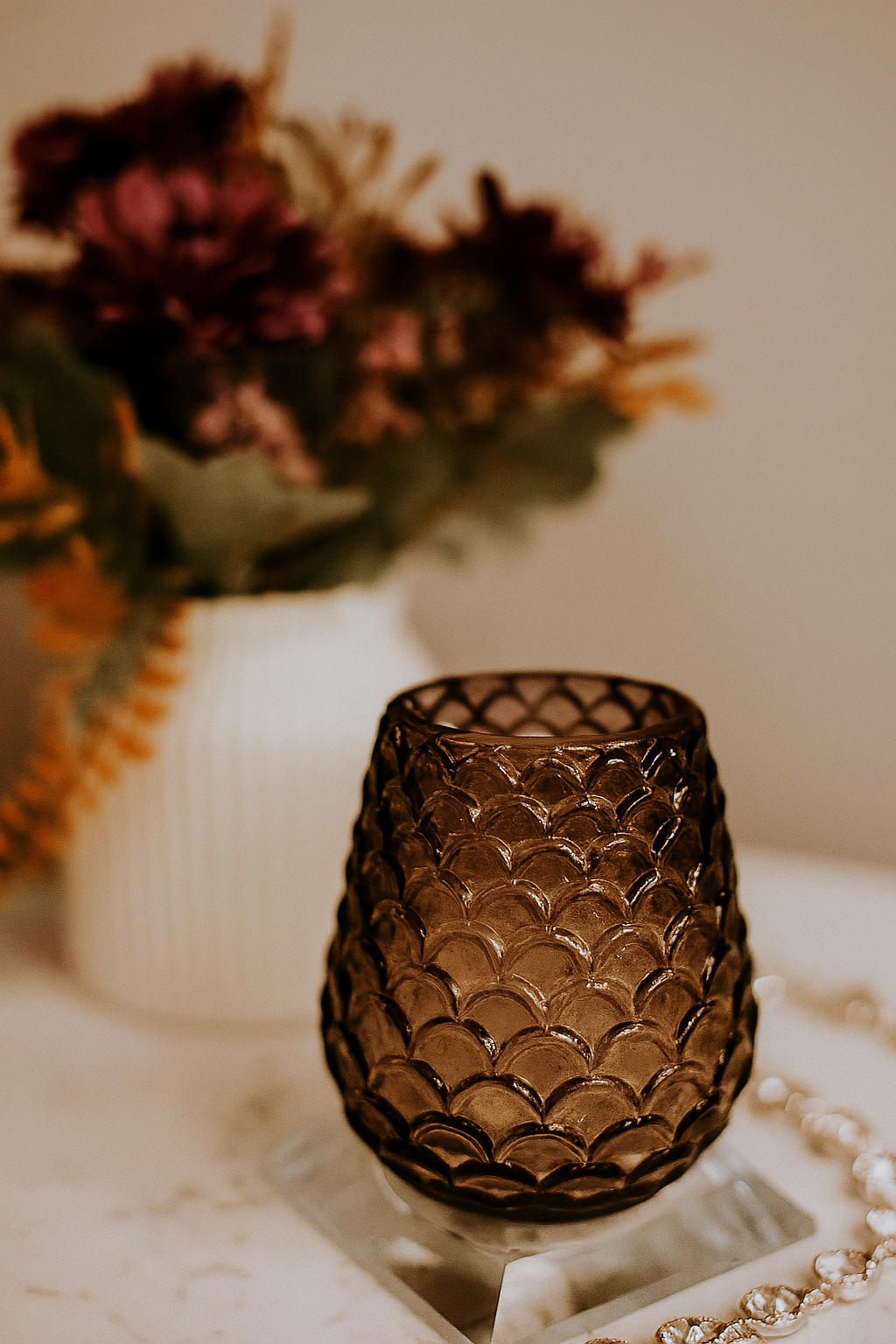 The Amber Grove Candle Holder