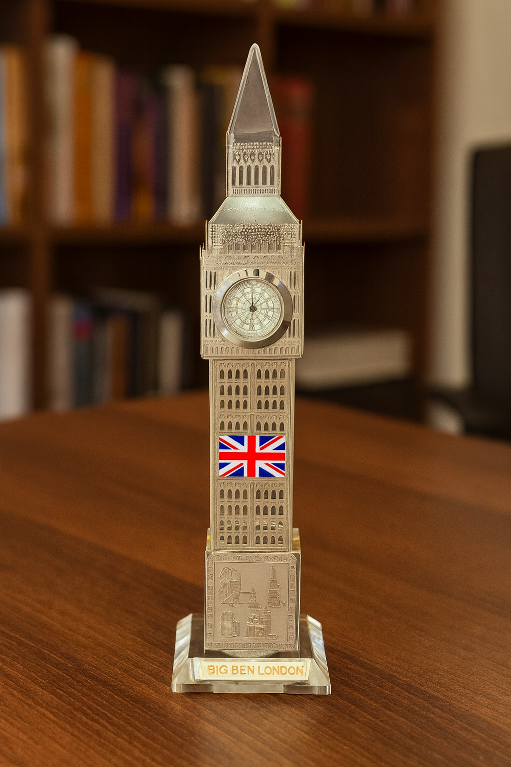 The Big Ben Table Clock - Silver
