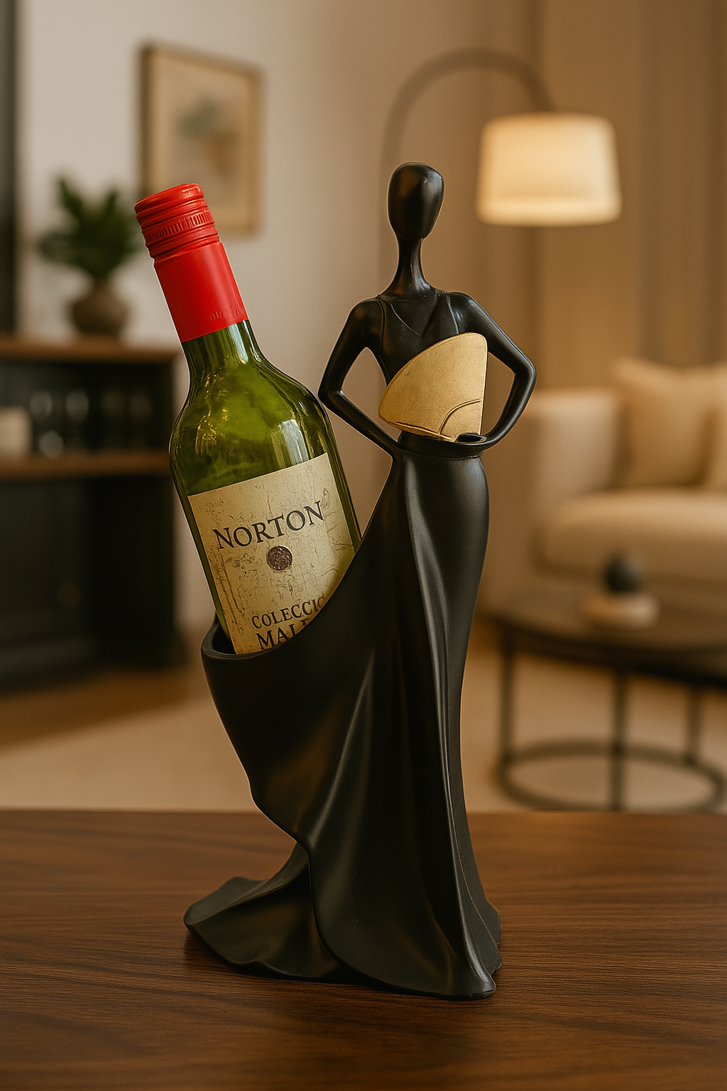 The Midnight Muse Wine Holder