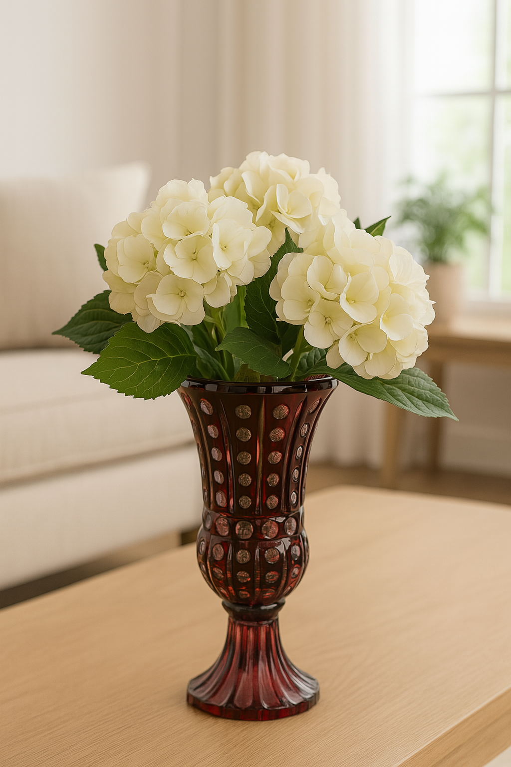 The Windsor Garnet Vase