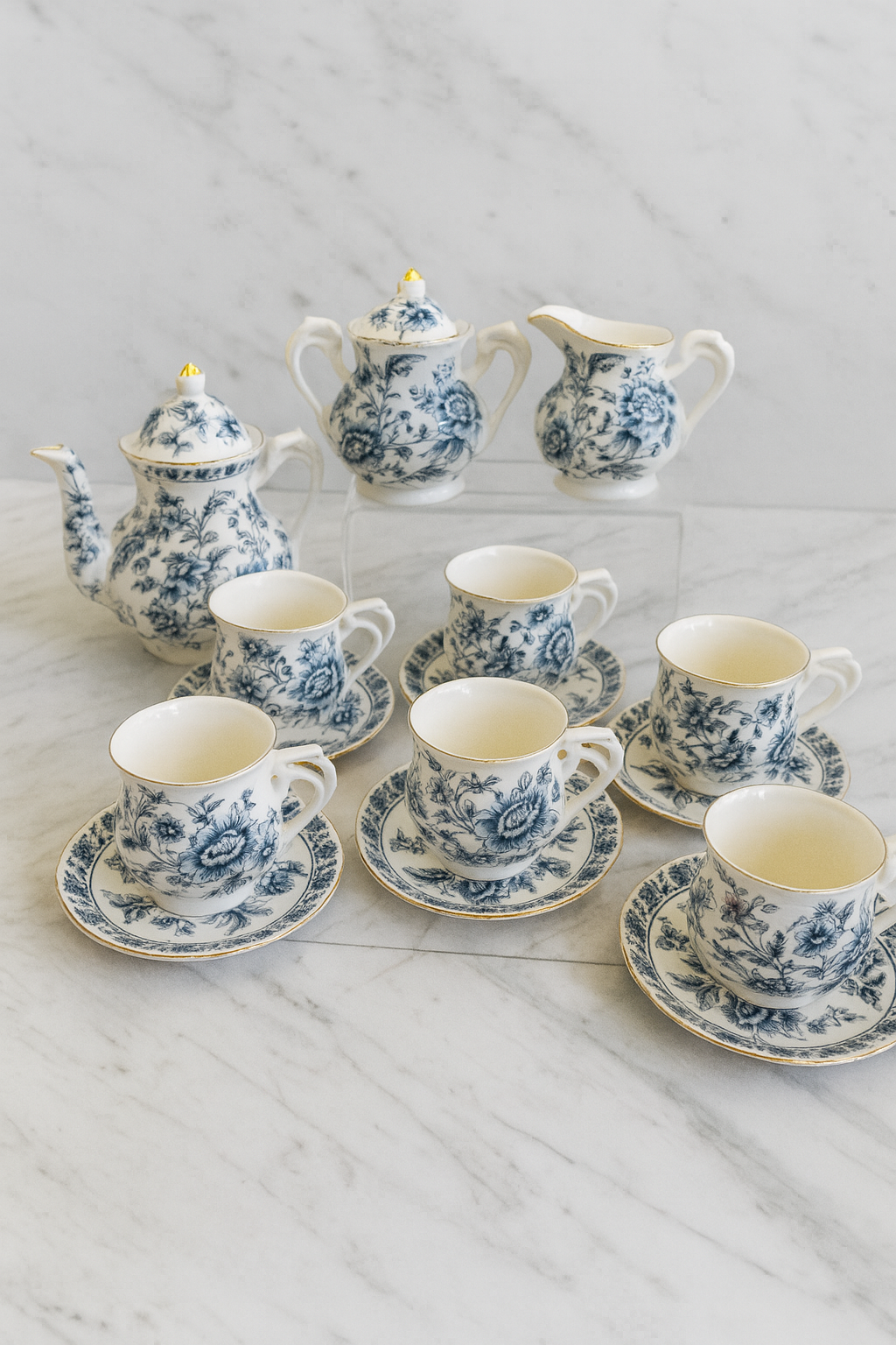 The Briar Rose Porcelain Tea Set
