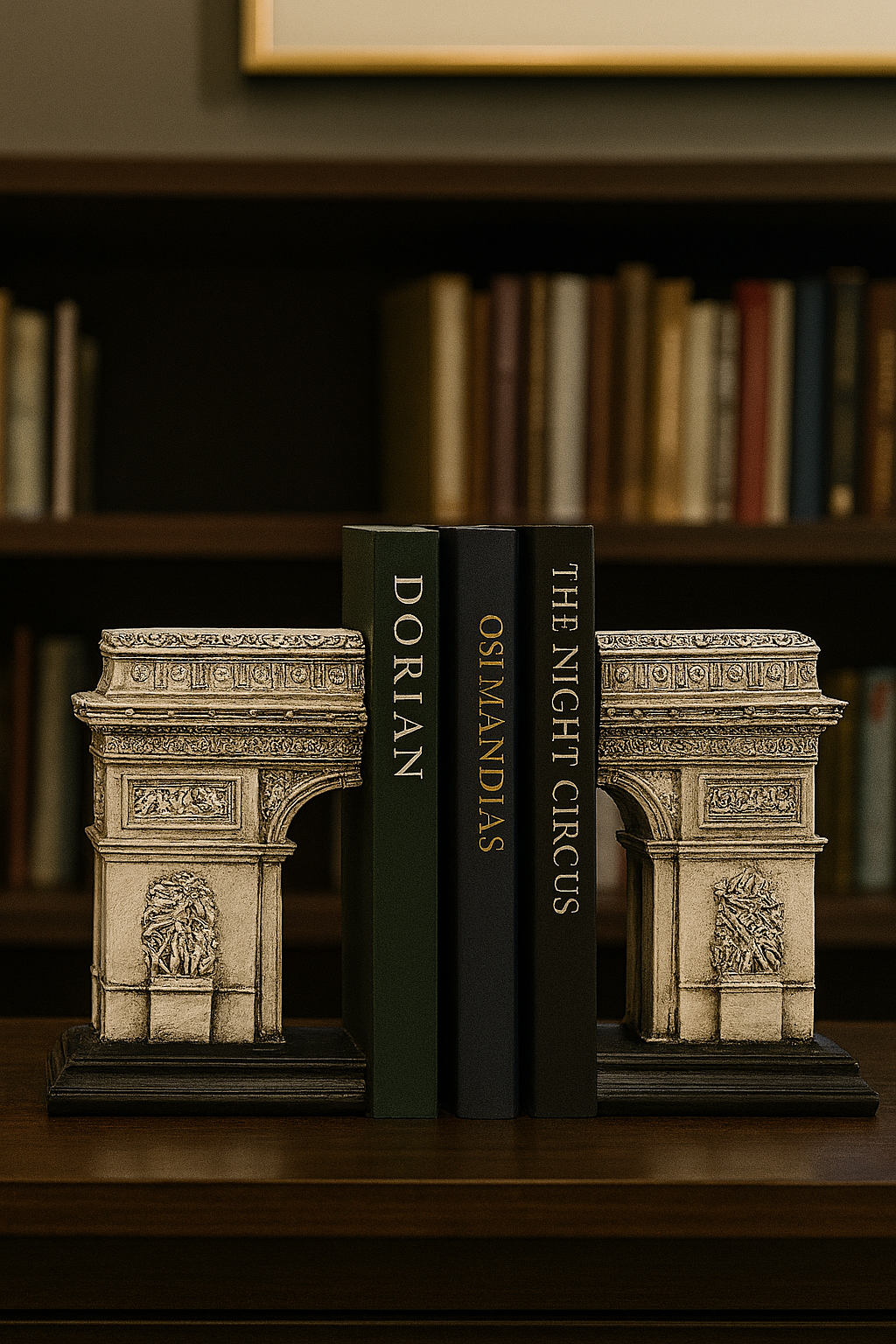 The Parisian Triumph Bookends