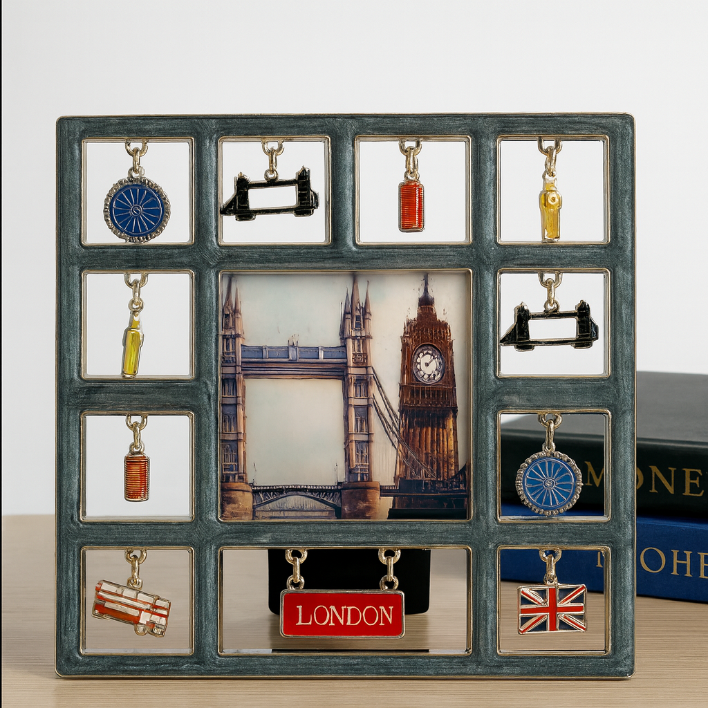 London Charms Photo Frame - 2 x 2
