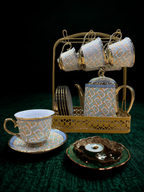 Royal Regalia Tea Set - Green