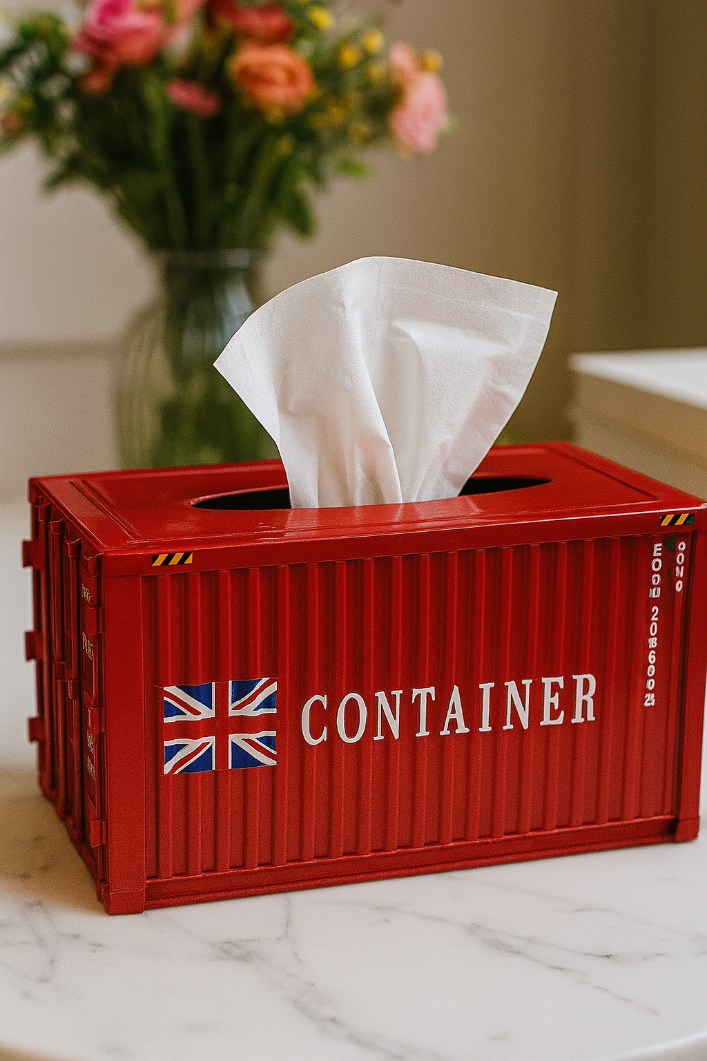 The Britannia Cargo Tissue Box