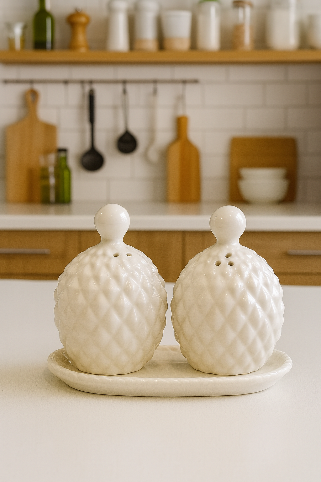 The Pinecroft Salt & Pepper Shaker Set