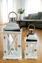 The Celeste Metallic Lantern – Large