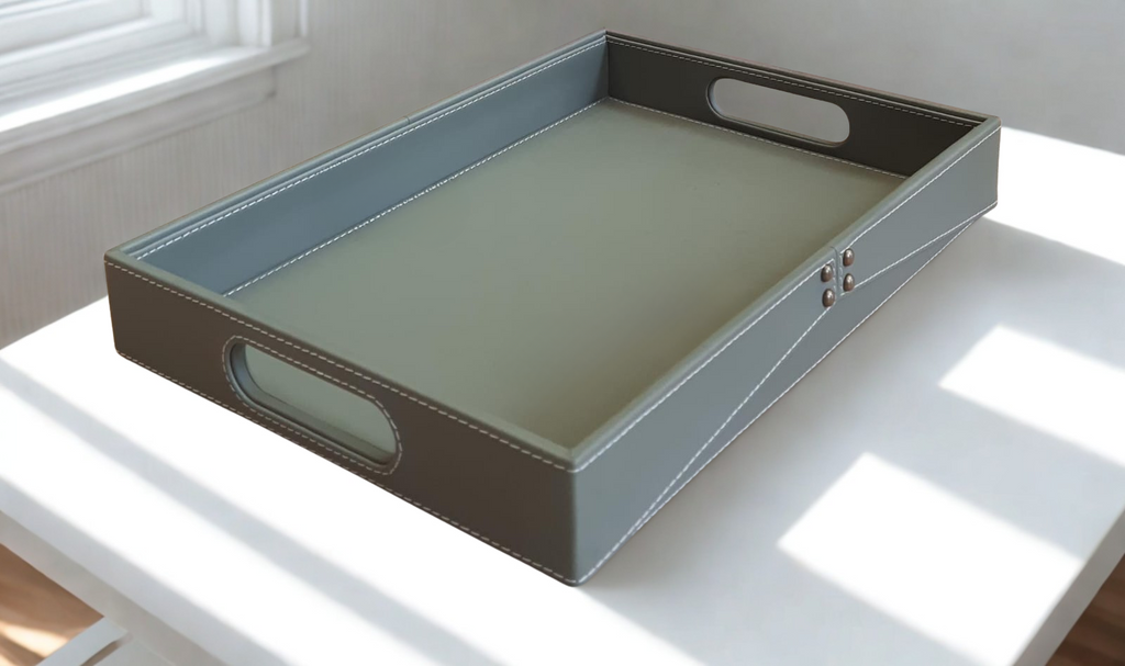 Chelsea Grace Leather Multi-purpose Tray - Large