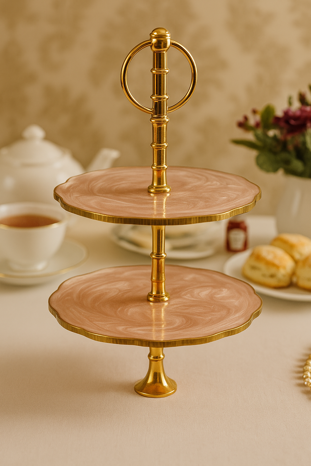 Rosé Reverie Dessert Stand