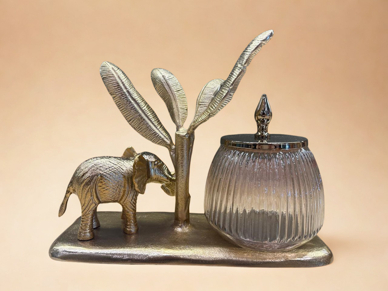 The Grand Elephant Palm Jar Set - Large