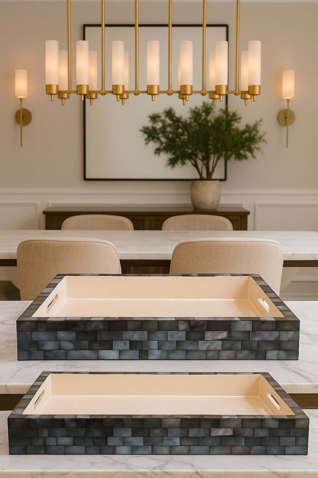 The Lumière Pearl Tray - Large