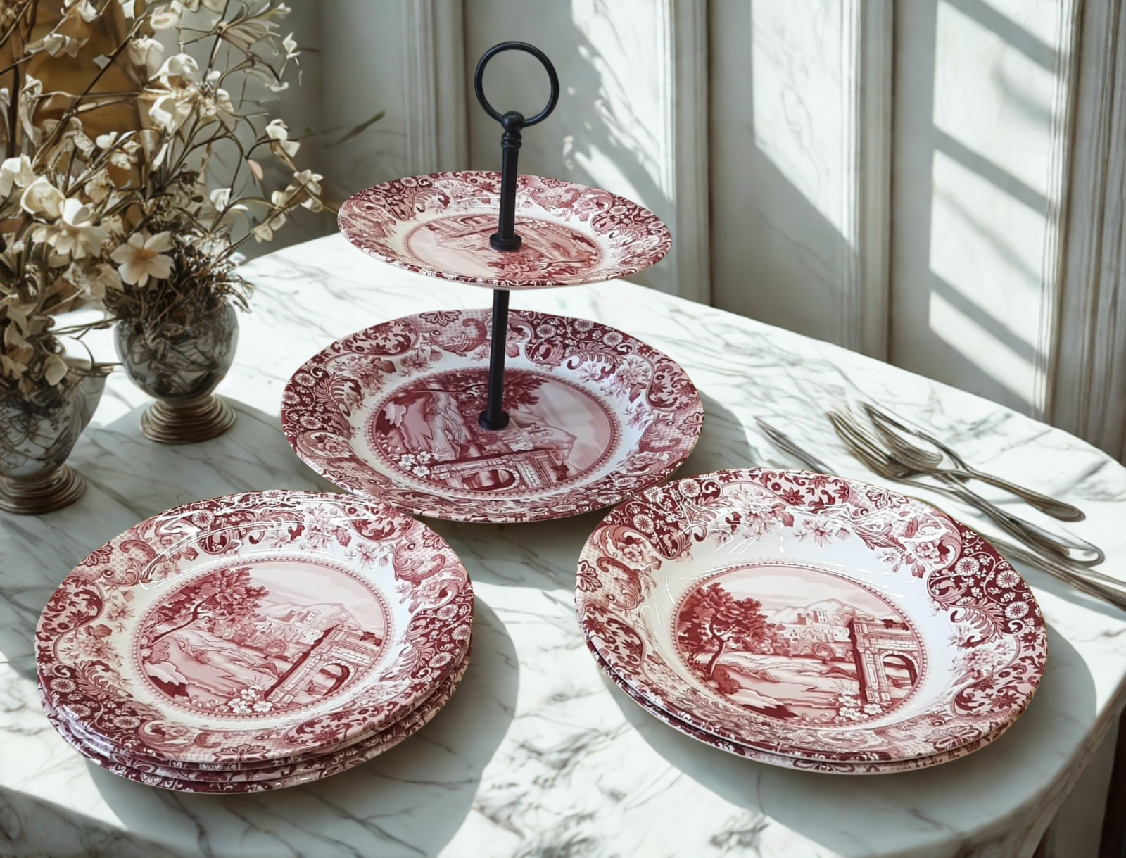 The Rosemoor Countryside Dessert Stand