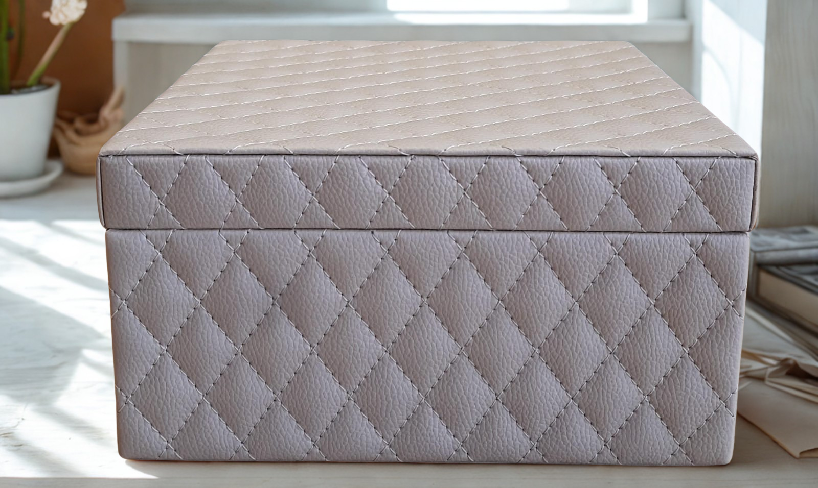 Belgravia Belle Quilted Storage Box