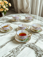 Lavender Bloom Cup Set