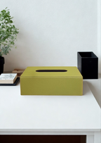 Balmoral Tissue Box — Light Green