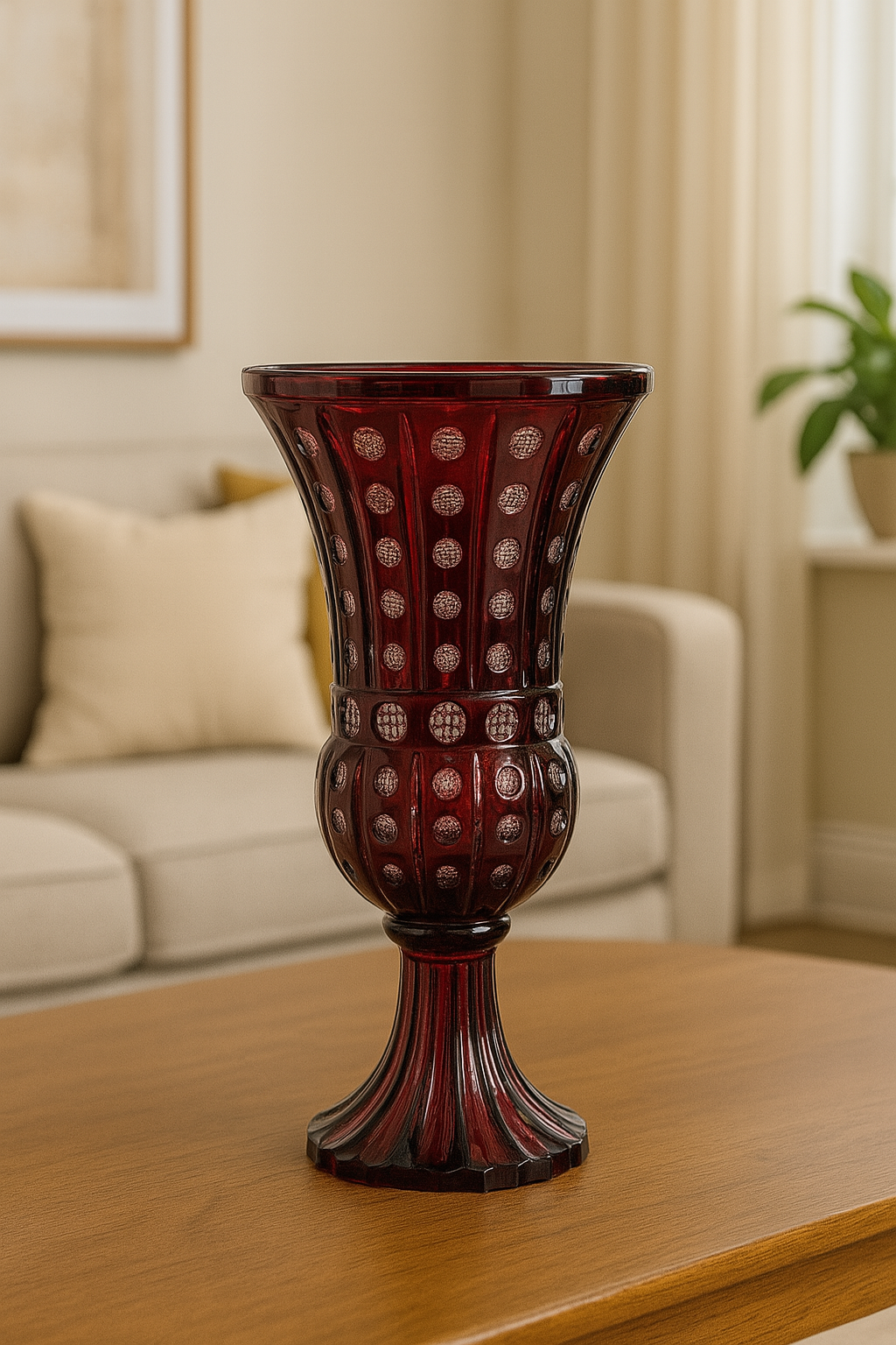 The Windsor Garnet Vase