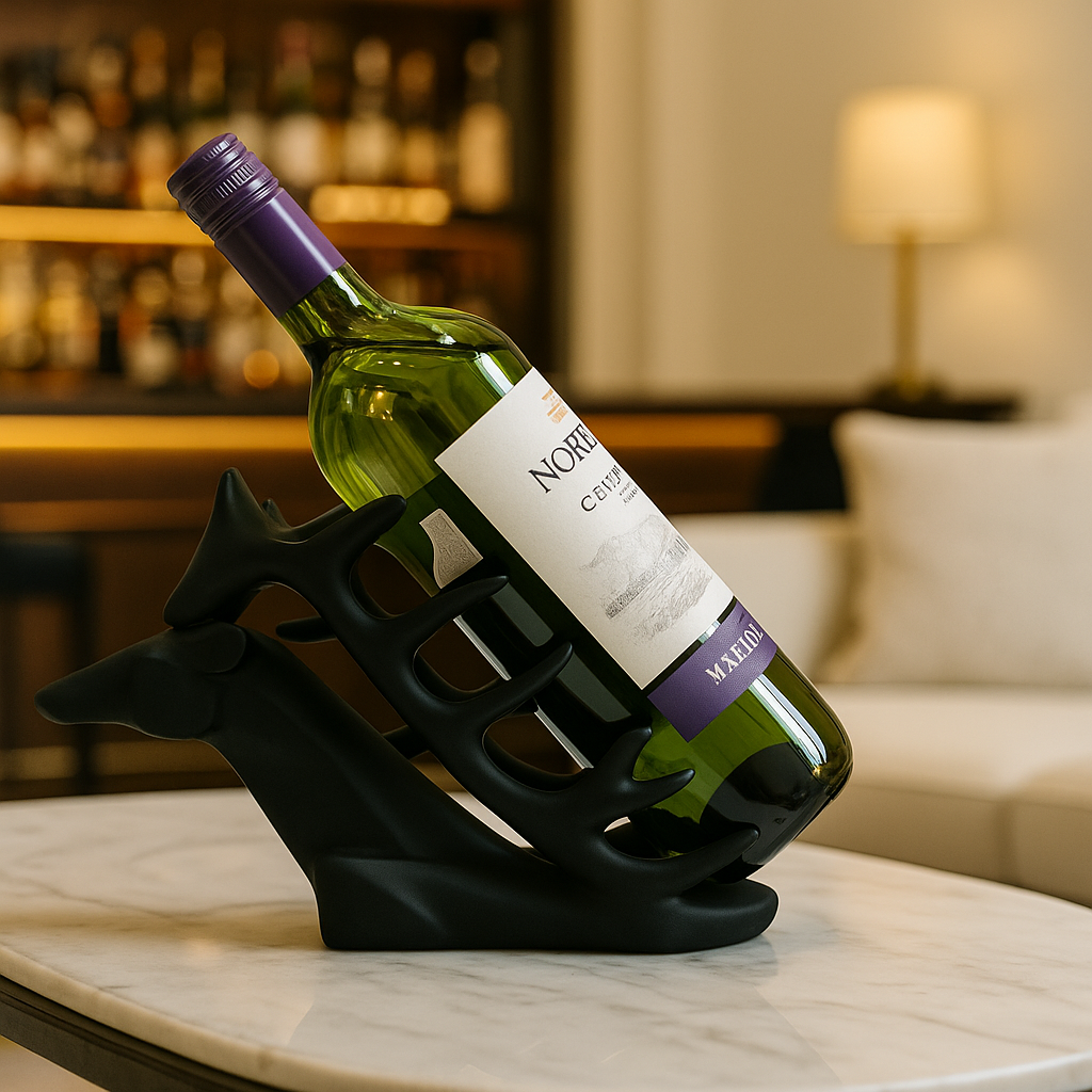 The Thornewood Antler Bottle Stand