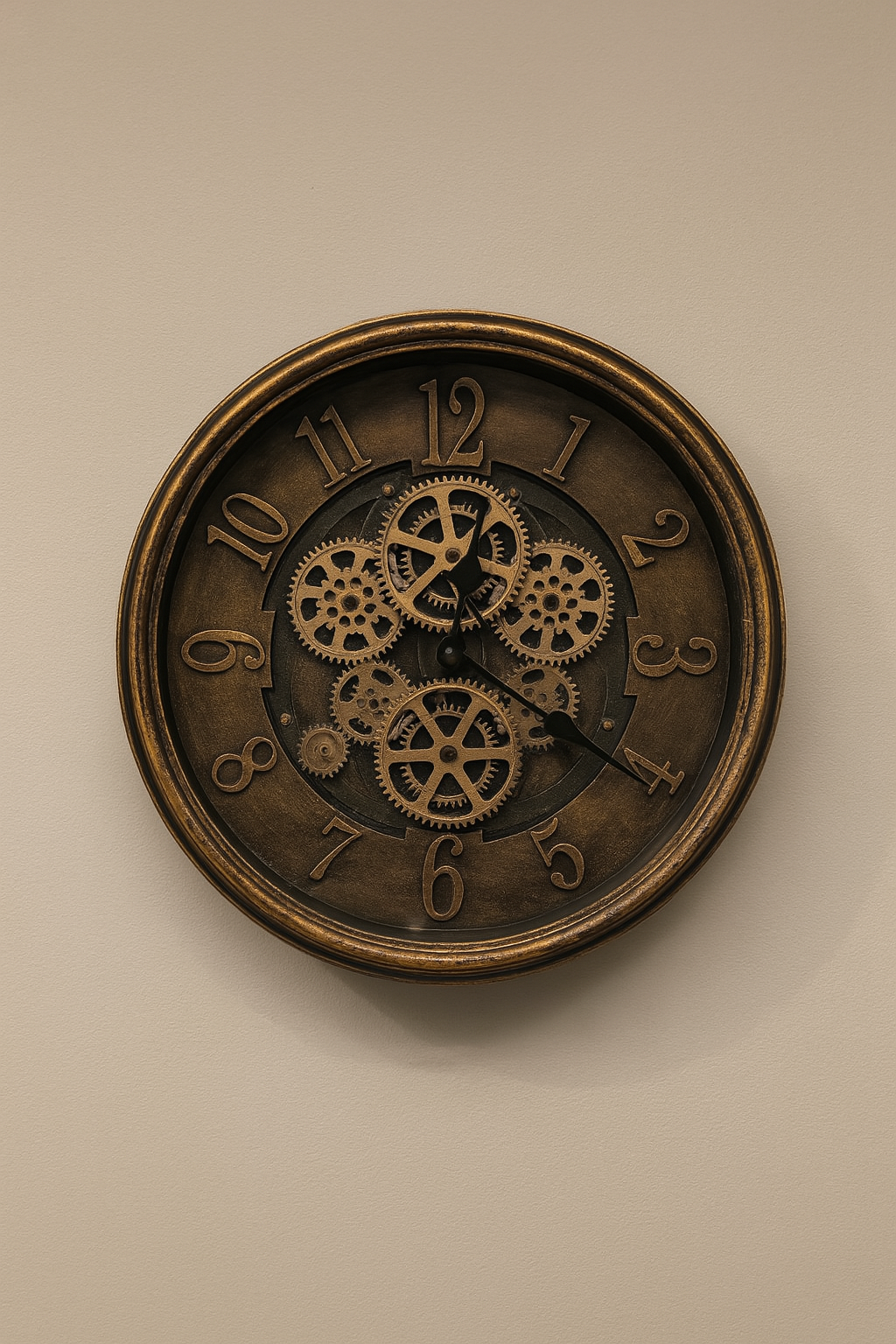 The Horologist’s Wheel Wall Clock