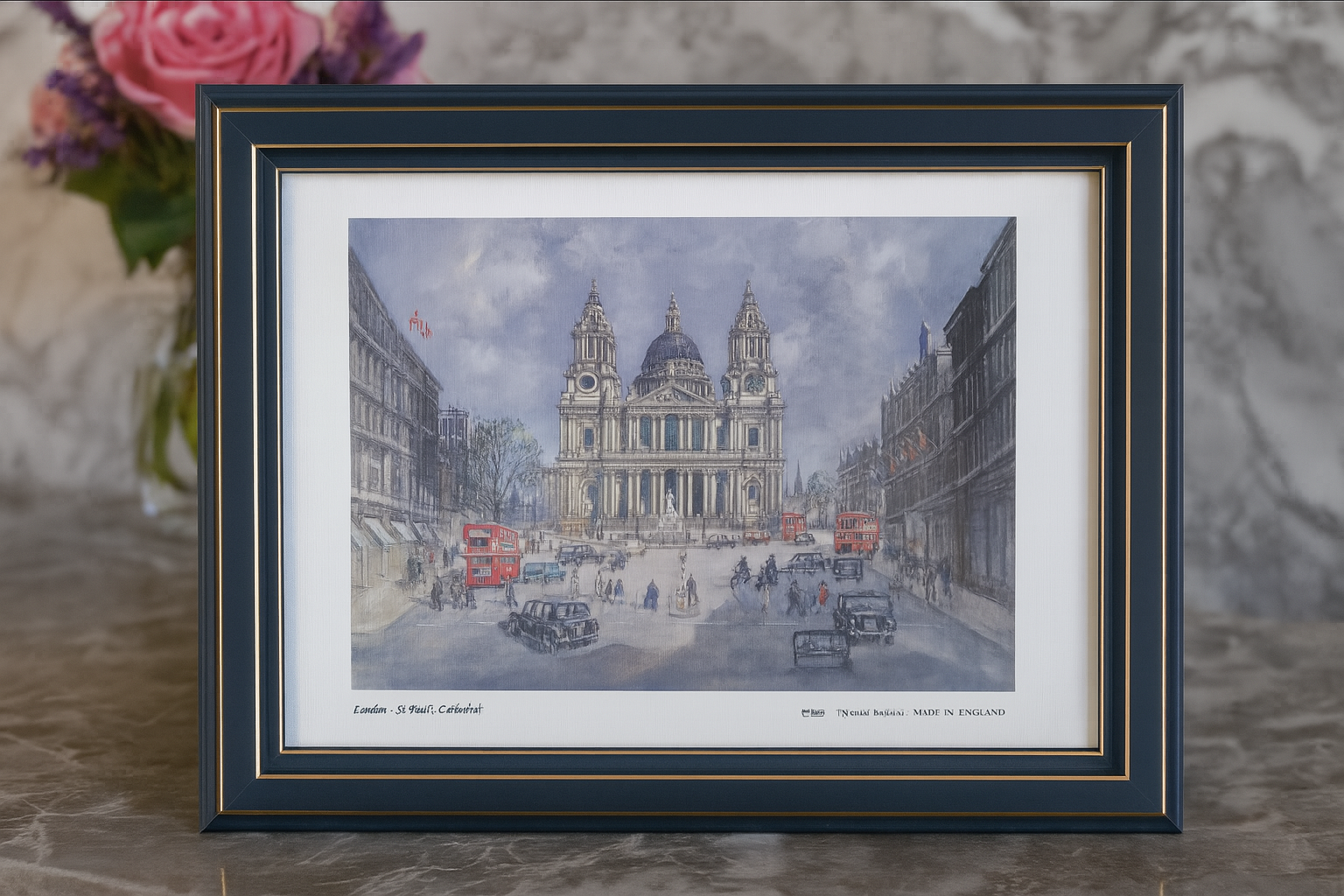 framed art print