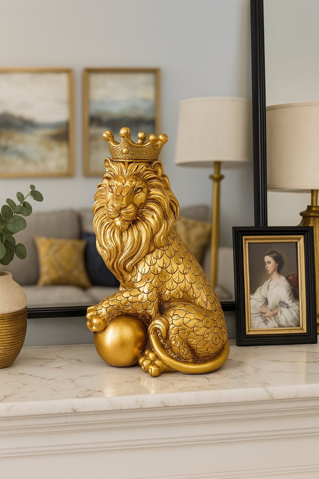 The Crowned Regent Lion