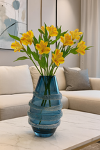 The Aurora Tide Glass Vase