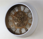 Eterna Gear Wall Clock - White