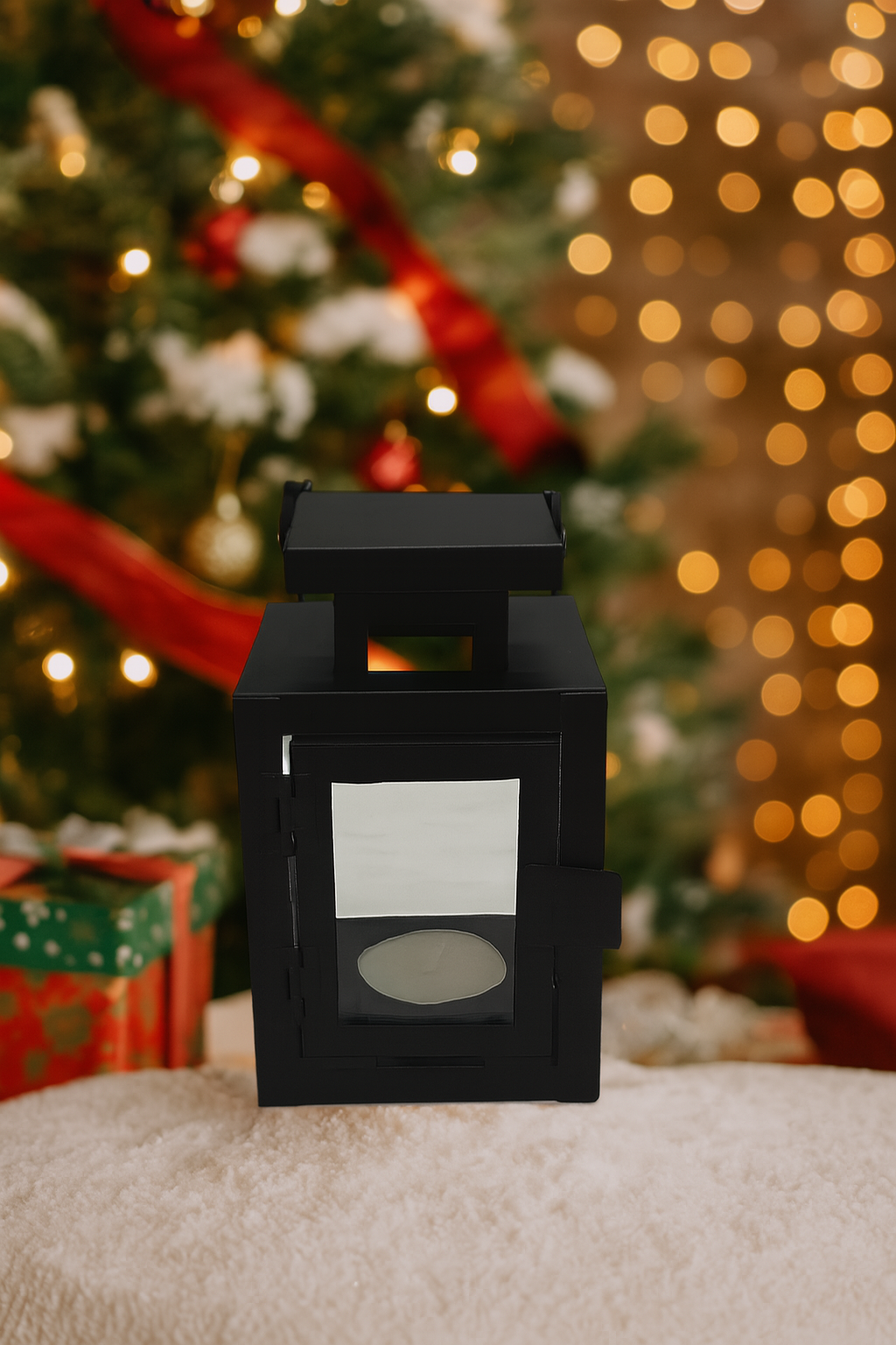 The Midnight Hearth Mini Lantern