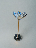 Crystal Lotus Candle Stand – Large