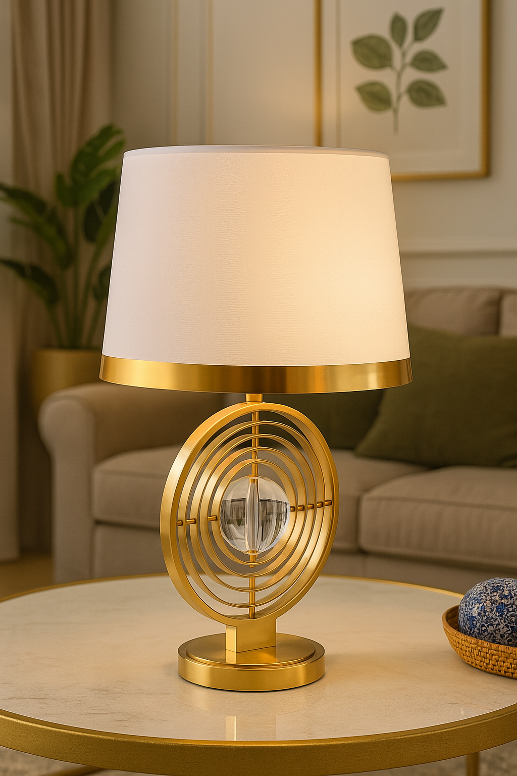 The Solaris Crystal Lamp