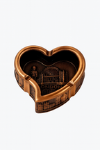 Timeless London Heart Ashtray – Bronze