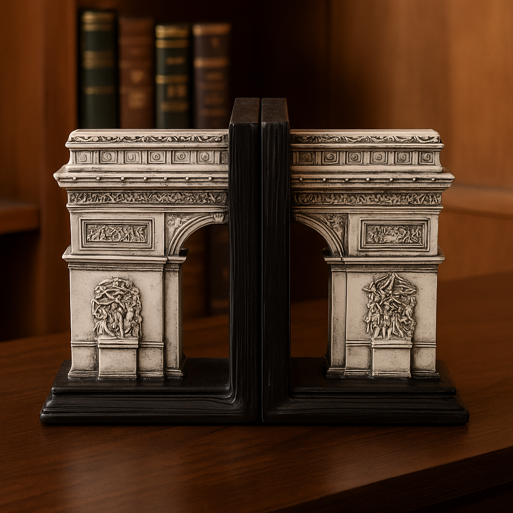 The Parisian Triumph Bookends