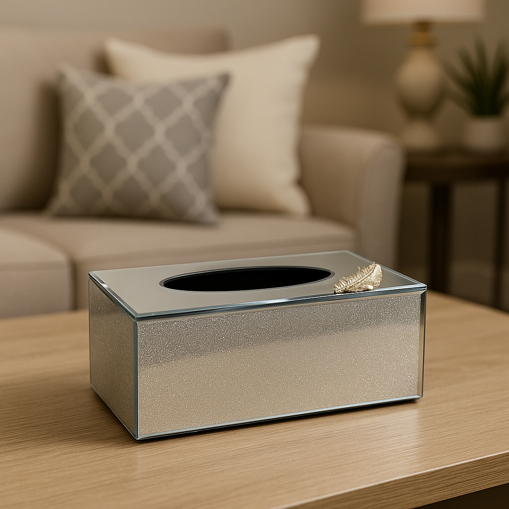The Silverleaf Sparkle Tissue Box