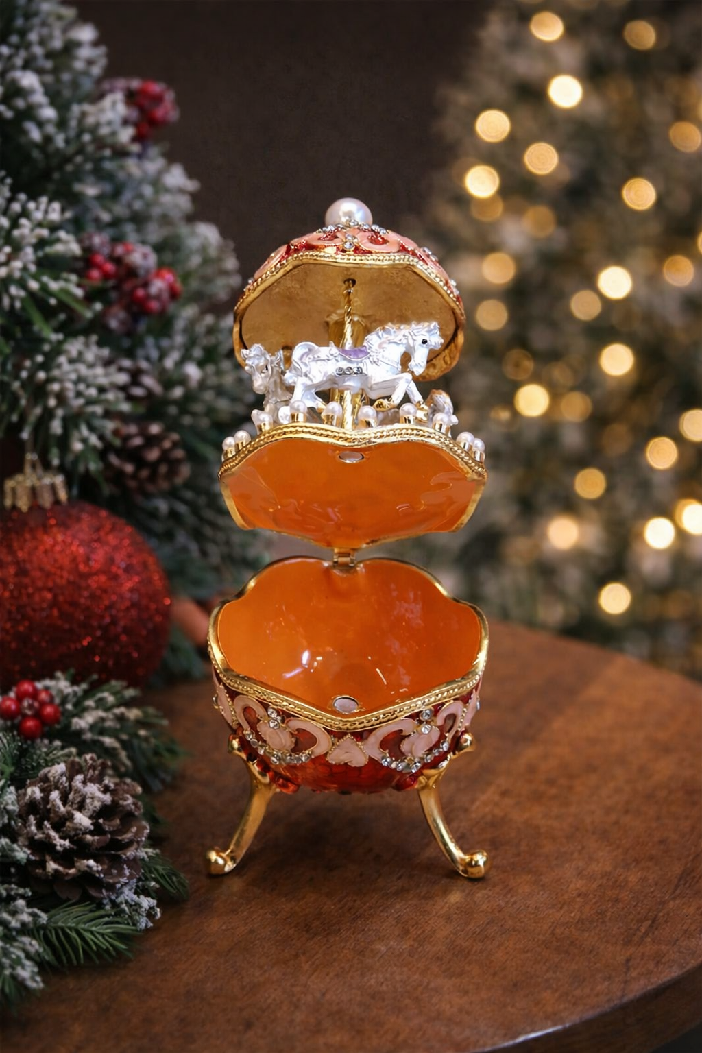 Grand Palais Carousel Trinket Box