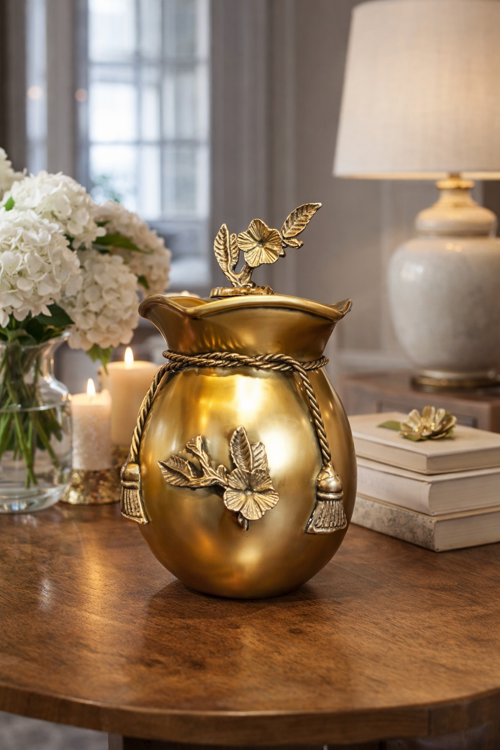 The Florentine Gold Petite Keepsake Jar (Small)
